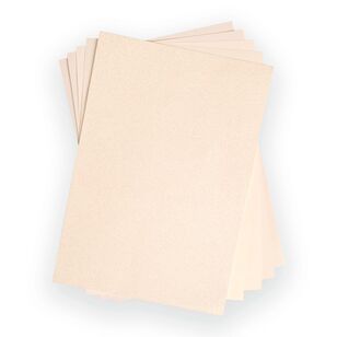 Sizzix Surfacez Opulent Cardstock 50 Pack Ivory A4