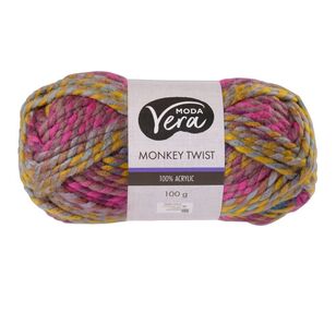 Moda Vera Monkey Twist Yarn Berries 100 g
