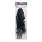 Craftsmart Eagle Quill Feathers 6 Pack Black 30 cm