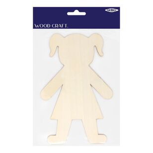 Arbee Wooden Girl Person Natural