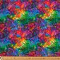 Timeless Treasures Rainbow Bright Swirls Printed 112 cm Cotton Fabric Multicoloured 112 cm