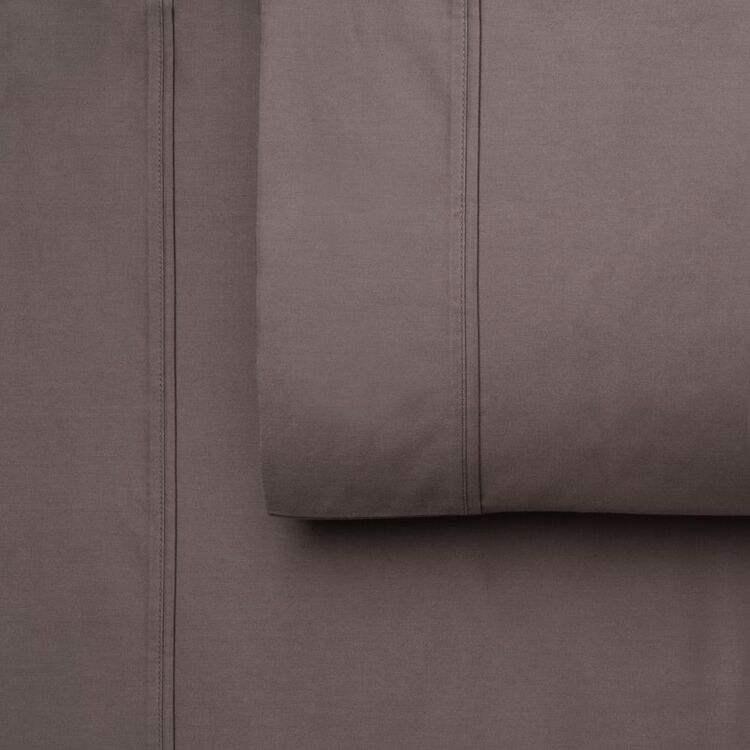 Fresh Cotton 1000 Thread Count Fitted Sheet Grey
