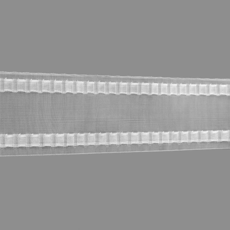 Hotel Savoy 75 mm S-Fold Curtain Tape Clear