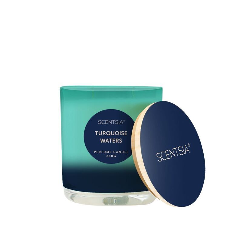 Scentsia Serene Haven Turquoise Waters 250 g Candle
