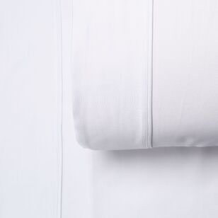 Luxury Living 1250 Thread Count Egyptian Cotton Polyester Sheet Set White