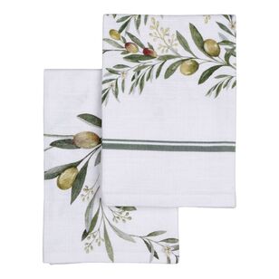 KOO Italia Tea Towel 2 Pack Multicoloured 50 x 70 cm