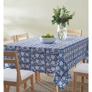 KOO India Tablecloth  BLUE 150 x 230 cm