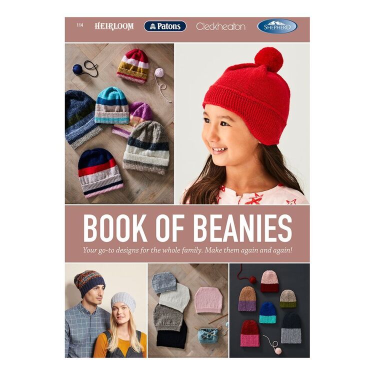 Book Of Beanies 114 Pattern Book