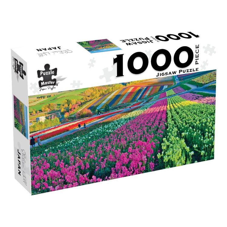 Puzzle Master Shikisai Hill Japan Jigsaw Puzzle
