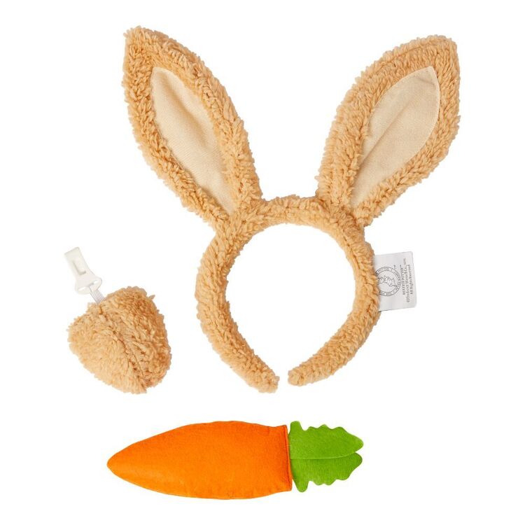 Peter Rabbit Kids Costume Accessories Kit BROWN