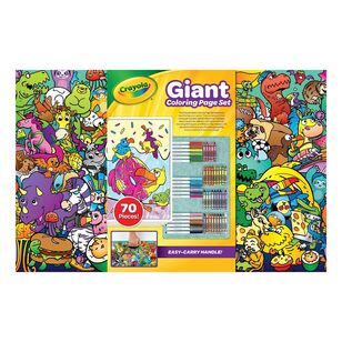 Crayola Giant Colouring Pages Art Set Multicoloured