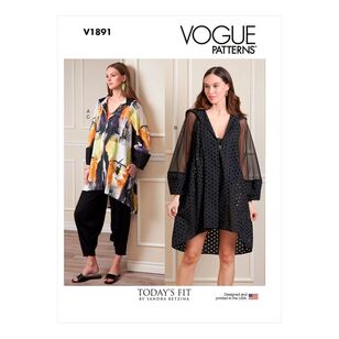 Vogue Sewing Pattern V1891 Misses' Jacket & Pants by Sandra Betzina A - J