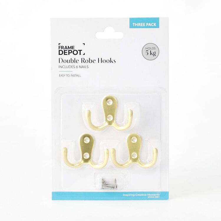 Frame Depot Hook With Screw 3 Pack