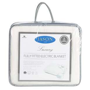 Jason Fully Fitted Electric Blanket White