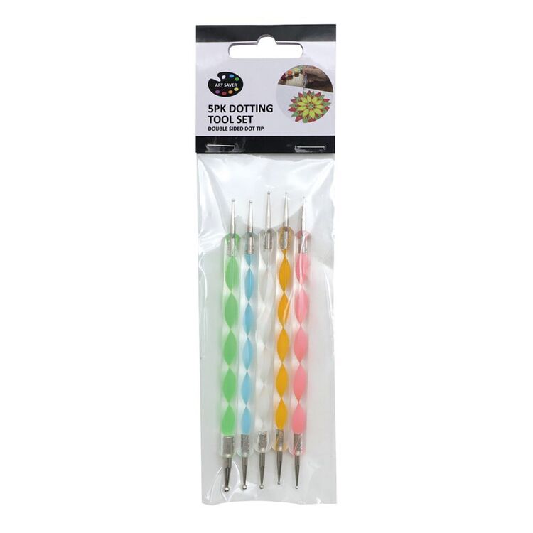 Art Saver Double Sided Tip Dotting Tool 5 Pack