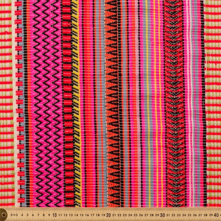 Colours Brillantes Patterned 112 cm Poncho Fabric
