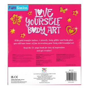 Imagine That Love Yourself Body Art Multicoloured
