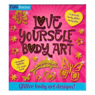 Imagine That Love Yourself Body Art Multicoloured