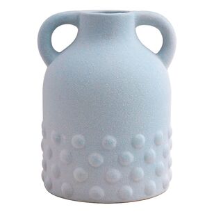 Ombre Home Celeste Small Bubble Vase With Handles BLUE 13 x 12 x 16 cm