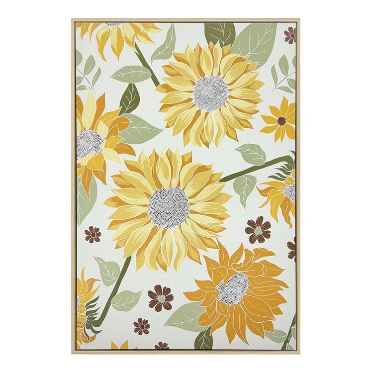 Ombre Home Amelie Sunflower Canvas