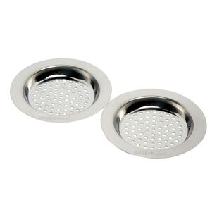 Wiltshire Classic Sink Strainer Set 2 Pack Stainless Steel