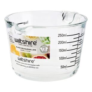 Wiltshire 250 mL Glass Measuring Jug Clear 250 mL