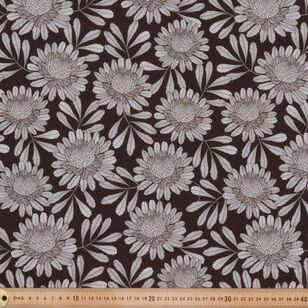 Jocelyn Proust Waratah 150 cm Multipurpose Cotton Black 150 cm