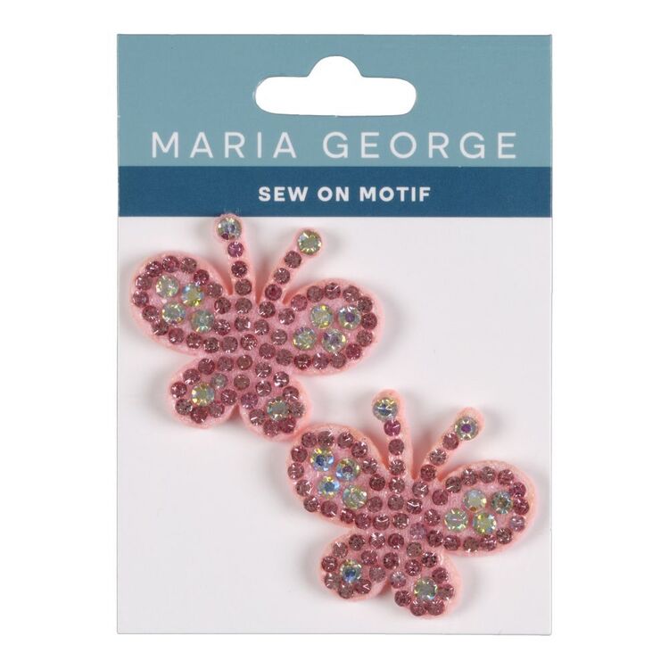 Maria George Jewel Flowers Sew On Motif