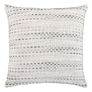 KOO Isabella Woven Cushion Cover Charcoal