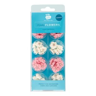 Creative Kitchen Iced Peal Flowers 96 Pack Multicoloured