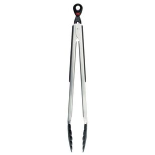 OXO Softworks 30 cm Tongs With Nylon Heads Stainless Steel & Black 30 cm