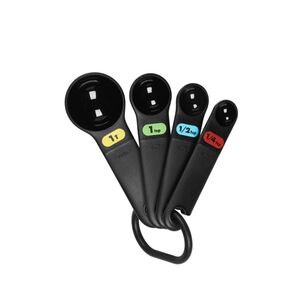 OXO Softworks Measuring Spoons 4 Piece Black