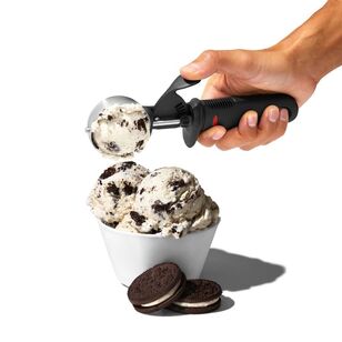 OXO Softworks Trigger Ice Cream Scoop Black