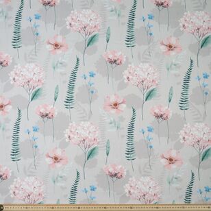 Recycled Polyester Grace 140 cm Decorator Fabric Stone 140 cm