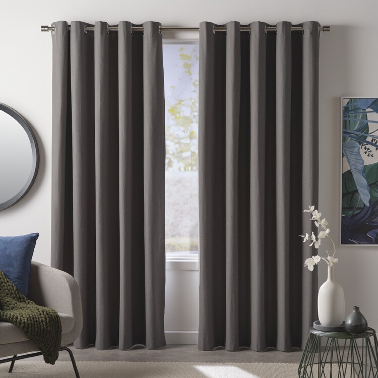 Emerald Hill Ainsley Blockout Eyelet Curtains