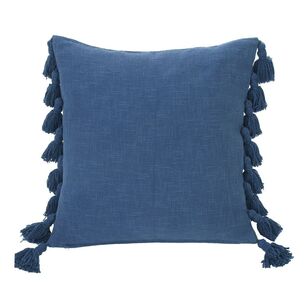 KOO Faye Cotton Slub Cushion BLUE 50 x 50 cm