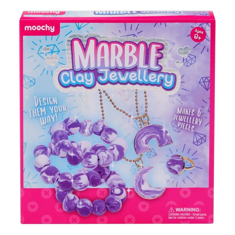 Moochy Marble Clay Jewellery Activity Kit
