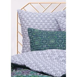 KOO Zayla Quilted Quilt Cover Set Green