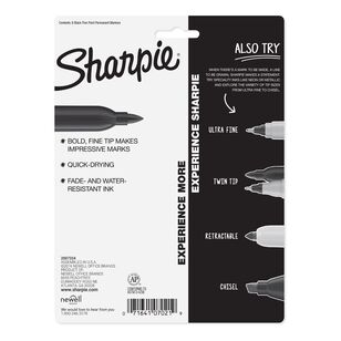 Sharpie Fine Point Permanent Marker 8 Pack Black