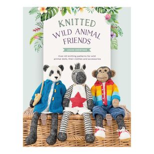 Search Press Knitted Wild Animal Friends