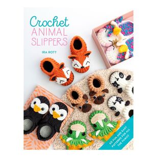 Search Press Crochet Animal Slippers