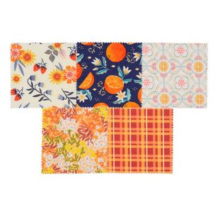Orange You Nice Charm Pack Multicoloured 5 x 5 in