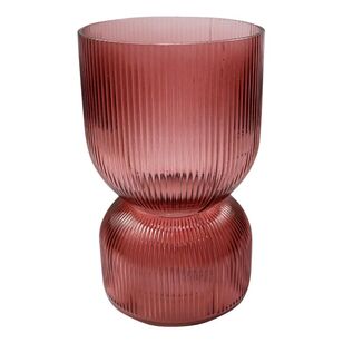 Ombre Home Ivy Bead Vase Pink 12 x 12 x 20 cm