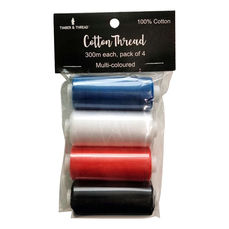 Threading Thread Australia Timber & Thread Cotton Thread Multicoloured | Spotlight Australia