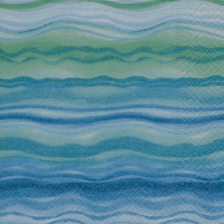 Paper + Design Waves Luncheon Napkins 20 Pack