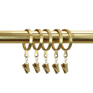Selections Clip Rings 10 Pack Brass 46 mm