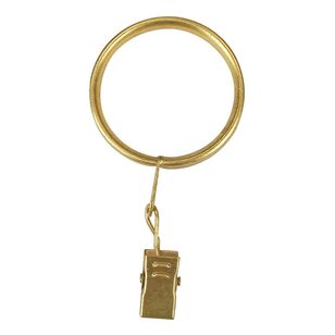 Selections Clip Rings 10 Pack Brass 46 mm