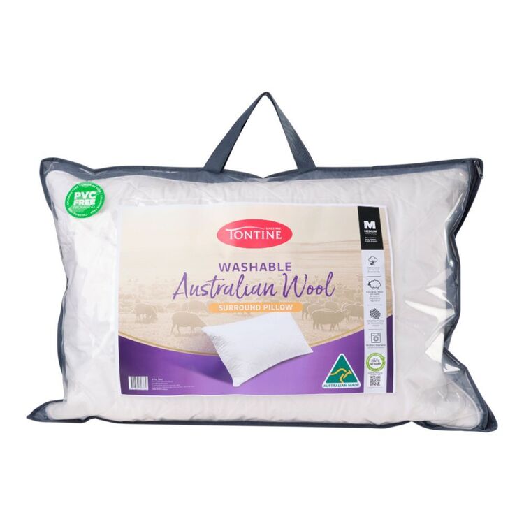 Tontine Washable Wool Surround Pillow
