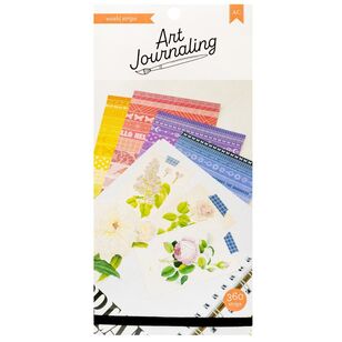 American Crafts Art Journaling Washi Strips Multicoloured