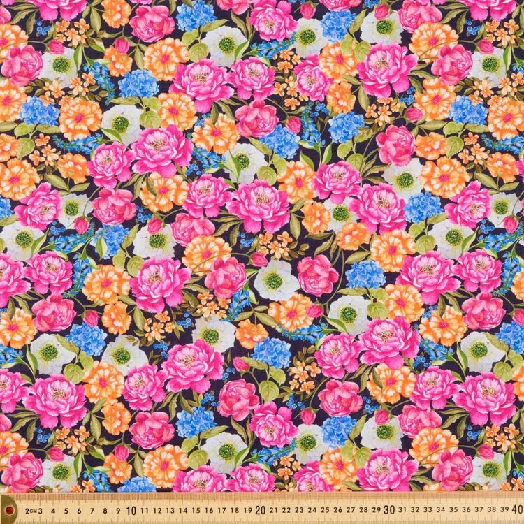 Cottage Garden Picked Floral 112 cm Cotton Fabric